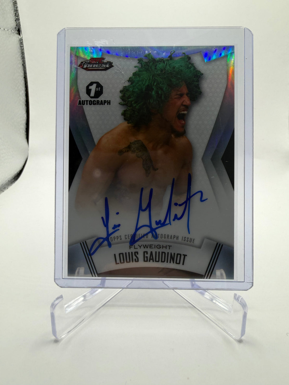 2012 Topps UFC Finest Finest Fighters Autographs Louis Gaudinot #A-LG