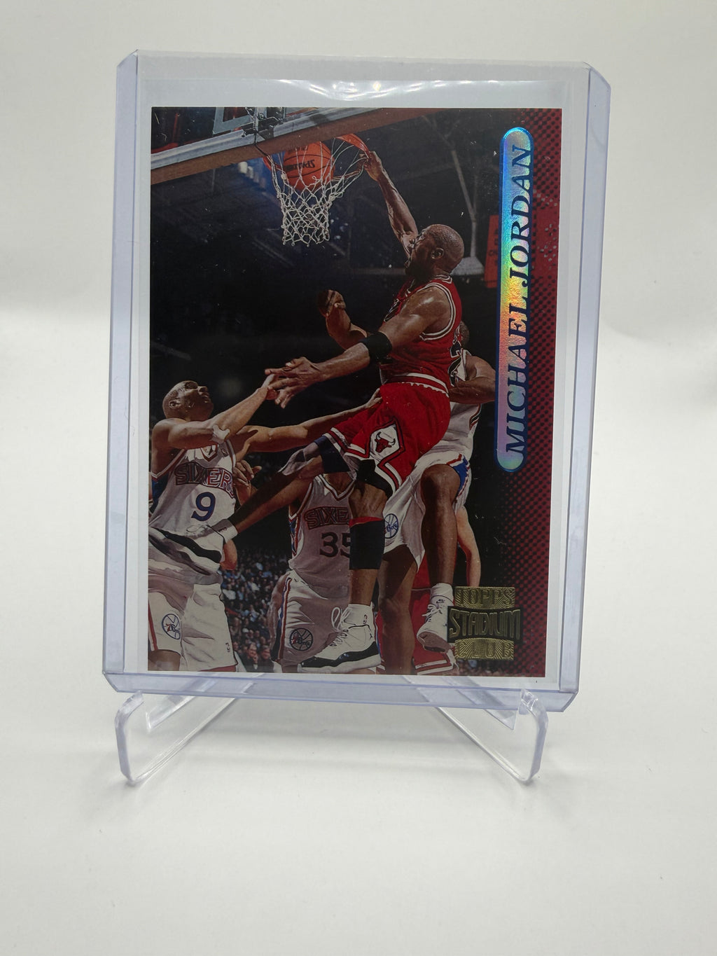 1997-98 Topps Stadium Club Base #101 Michael Jordan