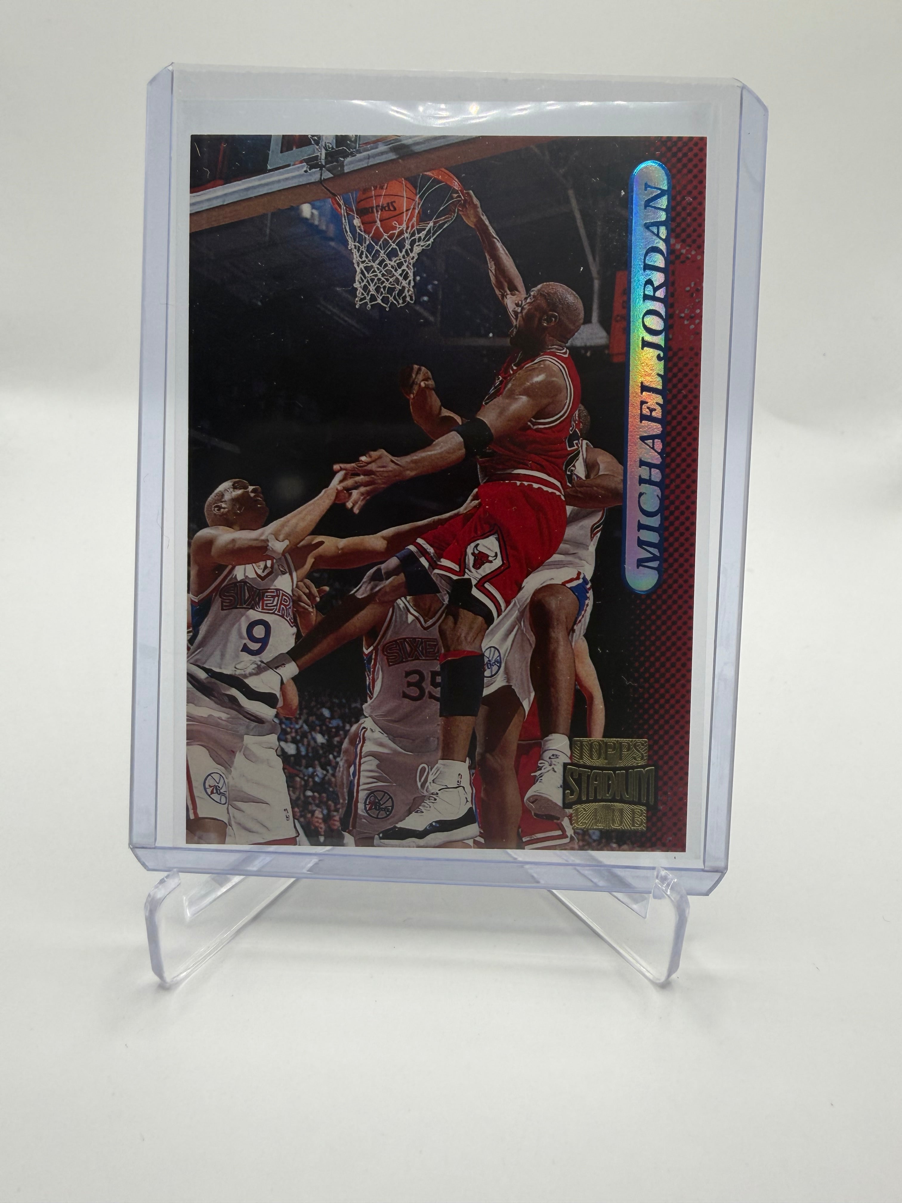 1997-98 Topps Stadium Club Base #101 Michael Jordan