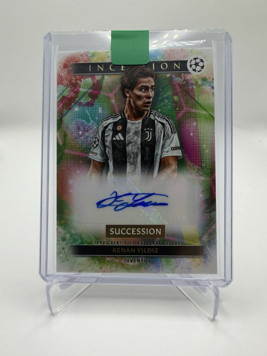 2024-2025 Topps Inception Kenan Yildiz Auto
